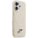 Karl Lagerfeld Karl & Choupette Pins MagSafe Case for iPhone 17 - Beige