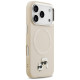 Karl Lagerfeld Karl & Choupette Pins MagSafe Case for iPhone 17 Pro Max - Beige