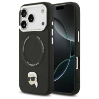 Karl Lagerfeld Karl Pin MagSafe Case for iPhone 17 Pro - Black