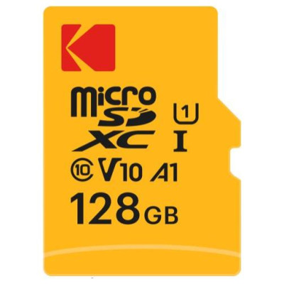 Kodak mSD 128GB UHS-I U1 V10 A1 Premium EKMSDM128GXC10K