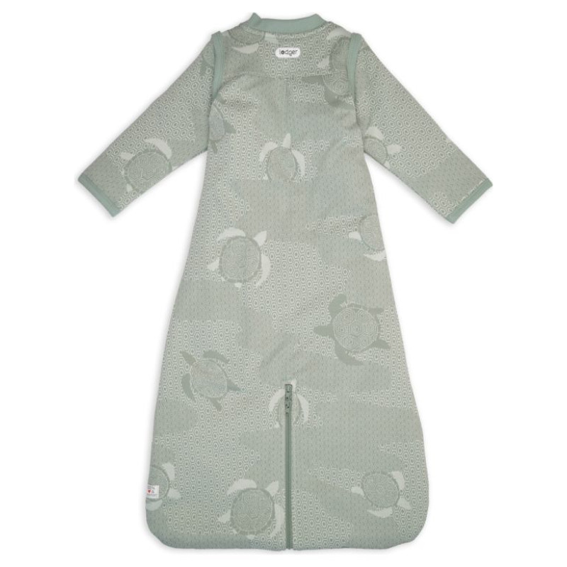 Lodger Hopper Matcha Turtle guļammaiss ar noņemamām piedurknēm, Silk, 68/80 - HPM 109_68/80