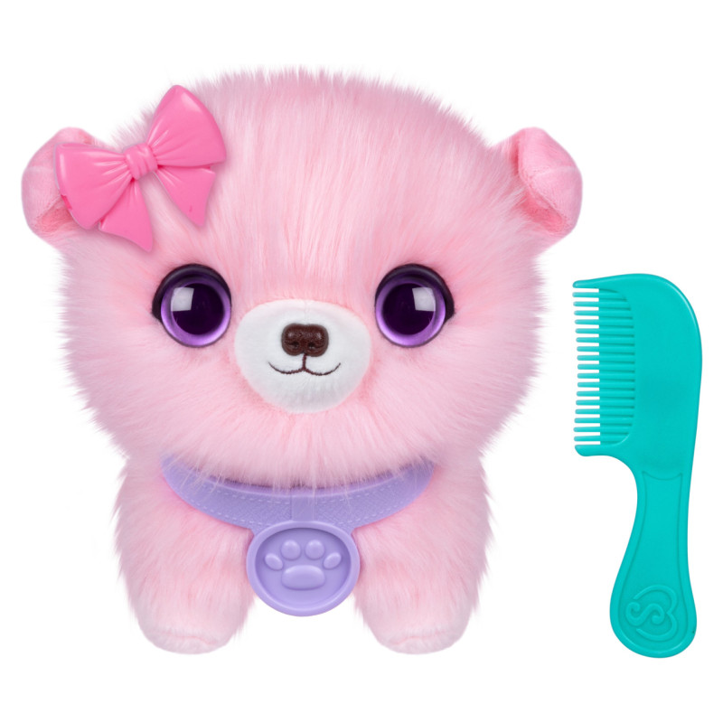 Scruff-A-Luvs plī&scaron;a mājdzīvnieks, rozā, 19 cm