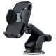 Joyroom car phone holder with telescopic extendable arm for dashboard and windshield black (JR-ZS259)