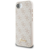 Guess 4G Script Logo MagSafe iPhone 16e Case - Pink