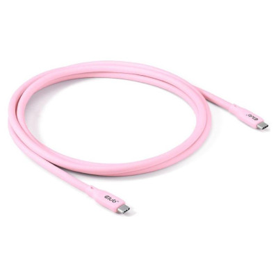 Club3D CABLE USB-C TO USB-C 2M/M/M PINK CAC-3002 CLUB3D