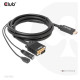 Club3D CABLE HDMI TO VGA 2M/M/M CAC-1712 CLUB3D