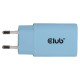 Club3D MOBILE CHARGER WALL USB-C/2PACK 30W BLUE CAC-3022 CLUB3D