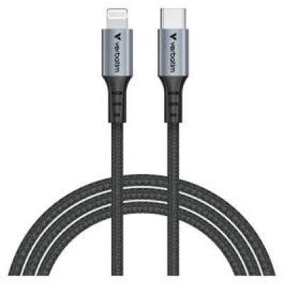 Verbatim Kabelis Verbatim Sync&Charge Lightning Cable 60W 120cm