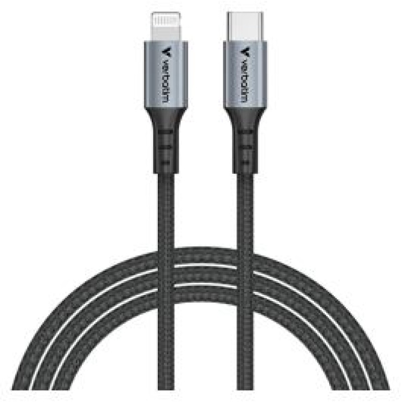 Verbatim Kabelis Verbatim Sync&Charge Lightning Cable 60W 120cm