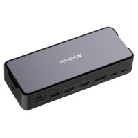 Verbatim USB centrmezgls Verbatim USB-C Pro Docking Station 15 in 1 with 256 GB SSD