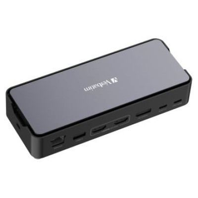 Verbatim USB centrmezgls Verbatim USB-C Pro Docking Station 15 in 1 with 256 GB SSD
