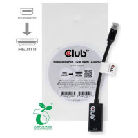 Club3D I/O ADAPTER MINI DP TO HDMI/M/F CAC-2170 CLUB3D