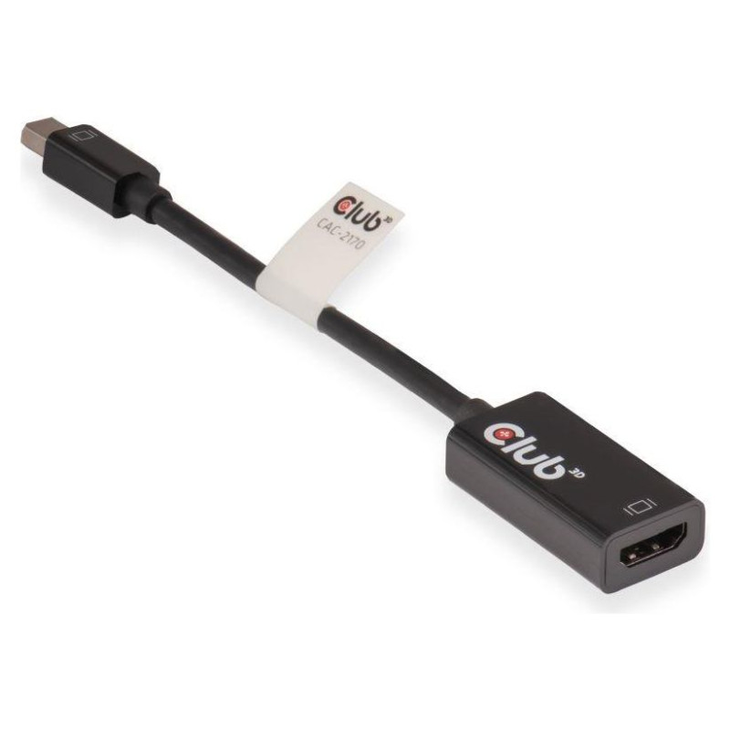 Club3D I/O ADAPTER MINI DP TO HDMI/M/F CAC-2170 CLUB3D