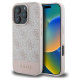 Guess 4G Bottom Stripe iPhone 16 Pro Case - Pink