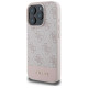 Guess 4G Bottom Stripe iPhone 16 Pro Case - Pink