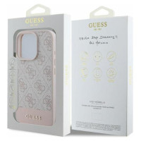 Guess 4G Bottom Stripe iPhone 16 Pro Case - Pink