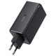 Baseus GaN6 Pro Charger 100W 2 x USB-C 2 x USB-A with Black USB-C Cable 100W 1m - Black