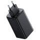 Baseus GaN6 Pro Charger 100W 2 x USB-C 2 x USB-A with Black USB-C Cable 100W 1m - Black