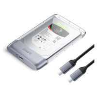 Orico TX25C3 2.5" HDD/SSD USB-C 5Gb/s Disk Drive - Transparent