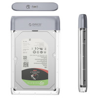 Orico TX25C3 2.5" HDD/SSD USB-C 5Gb/s Disk Drive - Transparent