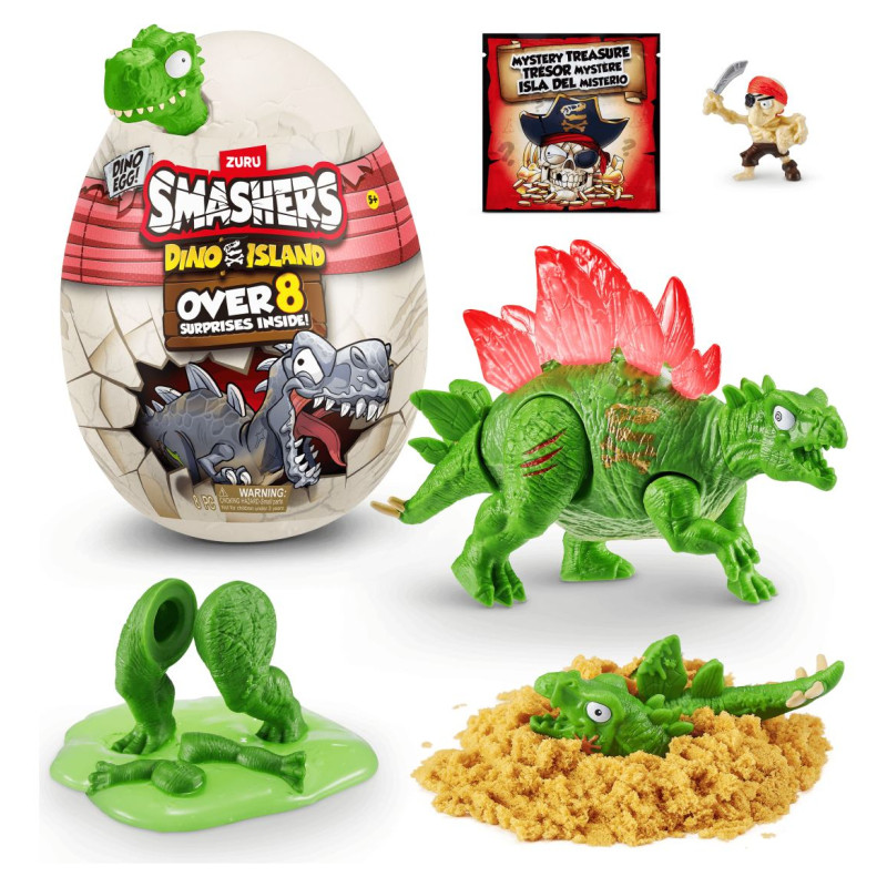 Smashers Interaktīvā rotaļlieta Mini Dinozauru pārsteigumu ola