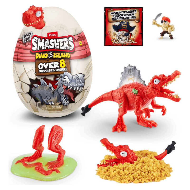 Smashers Interaktīvā rotaļlieta Mini Dinozauru pārsteigumu ola