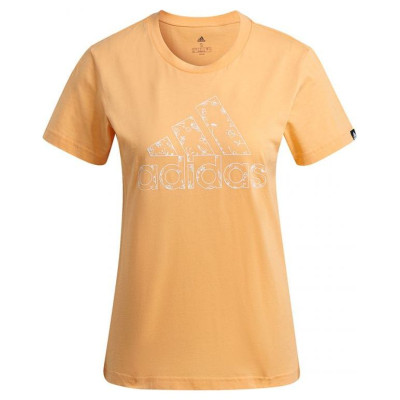Adidas Outlined Floral Graphic T-Shirt W GL1030 (S)