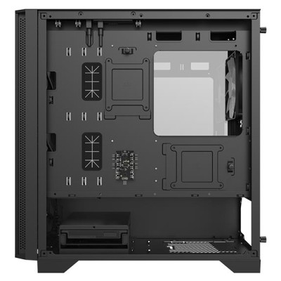 Montech Case|MONTECH|AIR 100 ARGB|MidiTower|Case product features Transparent panel|Not included|MicroATX|MiniITX|Colour Black|AIR100ARGB(B)
