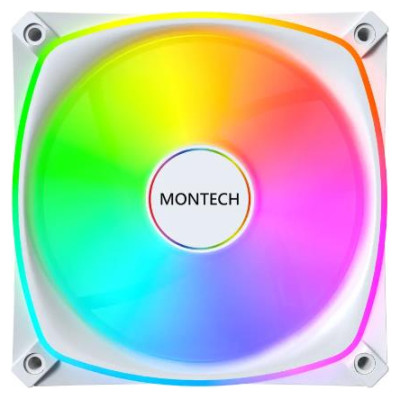 Montech CASE FAN 120MM/AX120 PRO WHITE 3 IN 1 MONTECH