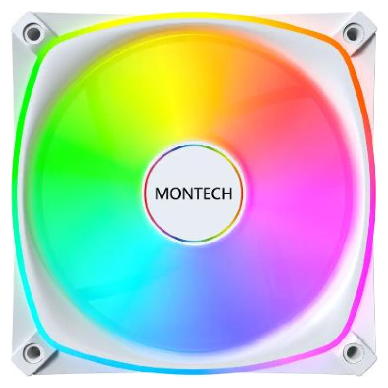 Montech CASE FAN 120MM/AX120 PRO WHITE 3 IN 1 MONTECH