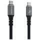 Wozinsky WPS-UY42S USB-C Thunderbolt 4 Cable 240W 2m 4K - Black