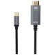 Wozinsky WCCH-01 USB-C - HDMI 4K 60Hz Cable 1.8m - Black