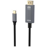 Wozinsky WCCH-01 USB-C - HDMI 4K 60Hz Cable 1.8m - Black