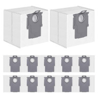 Roborock VACUUM ACC DUST BAG 12PCS/WHITE H5 8.04.0032 ROBOROCK