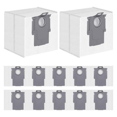 Roborock VACUUM ACC DUST BAG 12PCS/WHITE H5 8.04.0032 ROBOROCK
