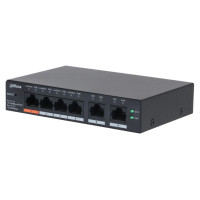 Dahua Switch|DAHUA|DH-CS4006-4ET2ET-60|Type L2|PoE ports 4|60 Watts|CS4006-4ET2ET-60