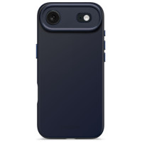 Decoded AntiMicrobial Silicone Backcover MagSafe Case for iPhone 17 Air - Navy Blue