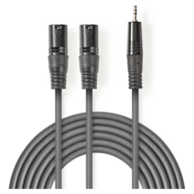 Nedis Kabelis Nedis 2x XLR M - 3.5mm M 1.5m