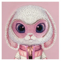 Nimmy Cool&Cute 2.0 Rabbit Case for iPhone 17 - Pink