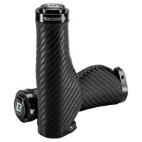Rockbros Bike Grips Twisted Ergonomic Anti-Slip Grips - Black