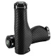 Rockbros Bike Grips Twisted Ergonomic Anti-Slip Grips - Black