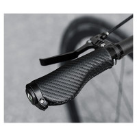 Rockbros Bike Grips Twisted Ergonomic Anti-Slip Grips - Black