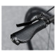 Rockbros Bike Grips Twisted Ergonomic Anti-Slip Grips - Black