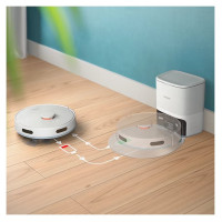 Philips HomeRun 2000. sērijas Putekļsūcējs robots ar mazgāšanas funkciju, balts - XU2100/25