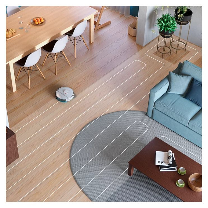 Philips HomeRun 2000. sērijas Putekļsūcējs robots ar mazgā&scaron;anas funkciju, balts - XU2100/25