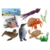 Lean Toys Jūras dzīvnieku figūru komplekts 07647