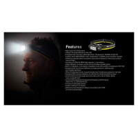 Nitecore HEADLAMP H SERIES 2000 LUMENS/HC65 UHE NITECORE