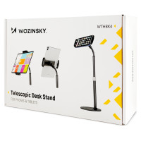 Wozinsky [RETURNED ITEM] Wozinsky stand for tablet and phone on the desk black (WTHBK4)