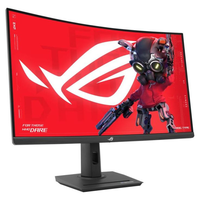 Asus LCD Monitor|ASUS|ROG Strix XG32WCMS|31.5"|Gaming/Curved|Panel VA|2560x1440|16:9|280Hz|1 ms|Swivel|Pivot|Height adjustable|Tilt|90LM09X0-B01970