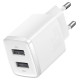 Baseus [RETURNED ITEM] Baseus Compact charger 2x USB 10.5W white (CCXJ010202)